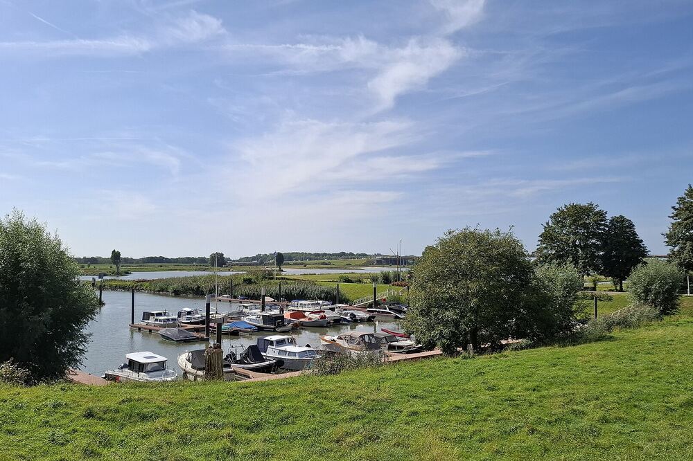 Jachthaven aan de Lek bij Nieuwegein-Vianen
