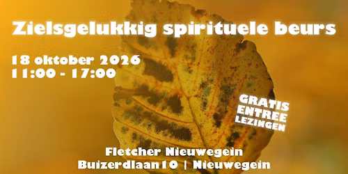 Zielsgelukkig spirituele beurs — Uitgaan in Nieuwegein
